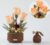 Yushinv Electric Flower Bouquet Building Set with Remote Control Spray-Bottle, 255 PCS,Original Music (Type :Symphony) Motorized Roses Flowers STEM Construction Kit, Automatic Blooming Bouquet