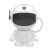 YVTNSKCBAAX Astronaut Planetarium Projector, LED Galaxy Night Light