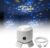 Ywalxskk Dynamic Rotating LED Projector Light, 360° Rotating Ocean Wave Night Projection Night Light, Multi-Angle Projection Base, for Meditation, Bedroom, Home Theater (Snowflakes, USB-Powered)