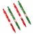 YWLUUOO 4Pcs Funny Gel Pen Christmas Writing Tool Refillable for Adult