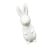 YWLUUOO Paintable Foam Easter Rabbits Shape for Creative Decorating and School Classroom Activity Customizable Foam Rabbits Decoration