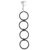 YWLUUOO Snake Climbing Toy with Detachable Rings Reptiles Exercise Chain for Terrarium Setup Reptiles Tanks Accessories