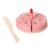YWMJZEU 80 Sets Wooden Cake Playset Wooden Cake Toy Colorful Toy Dessert Set for Girls , Strawberry