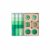 YWMJZEU Acrylic Rainbow Blocks High Translucency Transparent Block Set Hand-Eye Coordination Rainbow Acrylic Blocks for Kids, High Transparency Green Combination