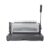 YWMJZEU Document Binding Machine Manual Comb Binder Punch Organizer Metal Construction Paper Documents Suitable for School Office Study