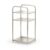 YWMJZEU Stainless Steel Rack Metal Shelving Unit Anti Wobble Organizer Shelf for Kitchen, Lavatory, 2-Tier, No Wheels