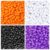 Yxtwaeh 1200 Pcs Halloween Pony Beads Plastic Bead for Daily Festival Craft