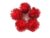 YYCRAFT 30pcs Large Glitter Tinsel Pom Poms Sparkle Balls for DIY Craft,Cat Toys-Red(1.5″)