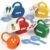 YYDeek Montessori Lock and Key Toddler Toys, Cause and Effect Sensory Learning Toys for 1 2 3 Year Old, Number Counting & Matching Game, Fine Motor Skills Preschool Travel Activities