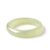 YYXRYL Natural Hotan Jade Ring, Genuine Green White Nephrite, Green with Relief-carved Ring, Stacking Band for Women and Men, Feng Shui Spiritual Gift (C-Light Green, 6.5)