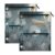 YYZZH Cat Dandelion Moon Night Wild Field Binder Pouches 2 Pack Pencil Pouches For 3 Ring Binder Zipper Pouch 3 Hole Pencil Pouch