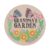 ZAICOLER 4pcs Resin Round Decorative Stepping Stones 15.55in Diameter (Butterflies Letter Style)