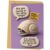 Zalingo Funny Birthday Cards for Women Men, Birthday Card for Social Phobic, Happy Birthday Gifts for Brother Sister Friends Family Him Her Snail Picture