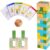 Zamtzax Wooden Stacking Tower Game for Kids & Adults – Educational Wooden Stacking Blocks Puzzle Game for Kids Ages 3+, Fast-Paced Family Fun for Party, Classroom & Kid Games