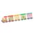 Zani Puff Wooden Activity Wall Busy Board Sensory Wall Panel for Preschool (57.9×11.6 inch) Educational Toy with Bead Maze & Shape Matching