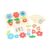 Zani Puff Wooden Flower Sort and Match Toy for Toddlers
