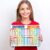 Zastic! 8.5 x 11 in Small Laminated Math Table Charts – Multiplication & Division Poster Chart for Kids