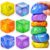 ZaxiDeel Marble Swirl Stress Cubes 6 Pack for Classrooms and Offices