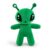 Zaxqerm Alien Plush Toy, Green Alien Stuffed Animal, Soft Cute Extraterrestrial Doll for Boys Girls, Outer Space Themed Cuddle Buddy for Kids, Unique Gift for Sci‑fi Fan 13.4 Inch
