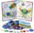 ZazzyKid Kids Magnetic Pattern Blocks Set: 216 PCS Geometric Shape Puzzles Tangram – STEM