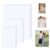ZBEIVAN Glossy Photo Paper 4×6, 5×7, 8.5×11 inch, 150 Sheets, Inkjet Printer Paper for Dye Ink, 200 GSM (4×6, 5×7, 8.5×11 50 Sheets Each)
