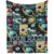 ZCJB-WSRY Custom Planet Throw Blanket 40″x30″ for Girls Boys Kids Pet
