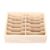 ZDAGELD 12 Grid Wooden Cell Phone Storage Holder