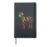 Zebra Hardcover Journal, Black