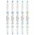 Zebra Mildliner Creative Marker Highlighter Pens – Double Ended – Chisel & Bullet Tip – Blue Green Set of 5