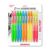 Zebra Pen Z-Grip Ombre Neon Retractable Ballpoint Pen, Black, 1.0mm, 10-Pk