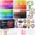 Zefy 48,000 Pcs Mini Fuse Beads Kit, 92 Colors 2.6mm Melty Beads