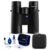 ZEISS Terra ED 10×42 Binoculars for Adults, Black, Lens Cleaning Kit