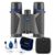 ZEISS Terra ED Pocket 10×25 Compact Binoculars, Black, Lens Cleaning Kit