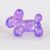 Zelrivo Balloon Dog Squishy Stress Balls, Soft Slow Rising Squishy Fidget Toys, Cute Balloon Animal Sensory Squeeze Toy for Kids Adults Boys Girls Age 3+ (Purple)