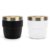 Zenbo 4 oz Espresso/Coffee Cups, Ceramic-Lined Double Wall Vacuum Insulated 18/8 Stainless Steel, Stackable & Dishwasher Safe, Space-Saving, Compatible with Most Espresso & Coffee Makers, 2 Pack