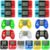Zenfro 18 Pcs Video Game Party Favors Keychains, Birthday Goodie Bags Stuffers Pinata Toys Classroom Prizes, Return Gifts for Birthday Party Elementary Bulk Treasure Box Prizes
