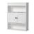 Zenna Home Bathroom Storage Wall Cabinet, Wooden Wall Mounted Storage Organizer, Ideal Medicine Cabinet or Over The Toilet Storage, White