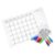 Zerodeko 1 Set Dry Erase Weekly Planner, 15.7 X 11.8 Acrylic with Markers