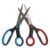 Zerodeko 2pcs Left Handed Scissors with Ergonomic Handle for Adult, 8.3″