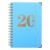 Zerodeko Planner 2027, Spiral-Bound Daily Monthly Calendar Planner Sky-blue