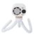 Zerodis Electric Fans 1800mAh USB Rechargeable Mini Handheld Fan with Flexible Tripod Powerful Airflow Semiconductor Cooling Air Conditioner for Outdoor Travel Camping Car Portable