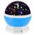 Zerodis Star Projector Night Light USB Rechargeable LED Projector Lamp Dual Mode Plastic Metal 13x13x13.5cm for Kids Room Bedroom Party Home Theater (Colourful Night Light)