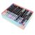 Zerodis Washable Acrylic Paint Markers 60 Color Set for Rock Ceramic Glass Wood Fabric Stone Metal Plastic Canvas, Quick Dry Pigment Pens for Artists and Crafters