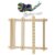 Zerodis Weaving for Kids Beginners, Wooden DIY Hand Kit with 7 Sticks and 2 Ropes, Tapestry and Scarf Making Set, Arts and Crafts Toy for Children