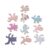 Zerodis Wooden Cat Balance Stacking Game 10 Pcs Office Desk Decor, Pine Stress Relief Toy, Cat Lovers Team Activity