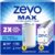 Zevo Max Flying Insect Indoor Fly Trap: Easy, Mess-Free Solution – Light Trap Catches & Kills House Flies, Fruit Flies, Gnats, & More (1 Plug in Device & 4 Cartridges)