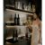 Zfmnoyev 1pcs Floating Display Shelf with Built-in Illuminated Lights