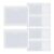 Zfrtyo 30 Pcs Self Adhesive Index Card Pockets 4 x 3 Inches | Plastic Label Sleeves with Top For Organizing Storage Box Drawer Fits Index Cards Measuring 4 X 3 Inches