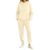 ZGTWHZY Sweat Suit Women,Womens Sweatsuits 2 Piece Set Long Sleeve Hoodie Loose Comfy Jogger Sweatpants Workout Travel Jogging Tracksuit 2026 Fall Winter Clothes,Beige,S