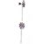 ZGUZMCMK 2X Metal Wind Garden Windmill Outdoor Yard Lawn Pinwheel Decor